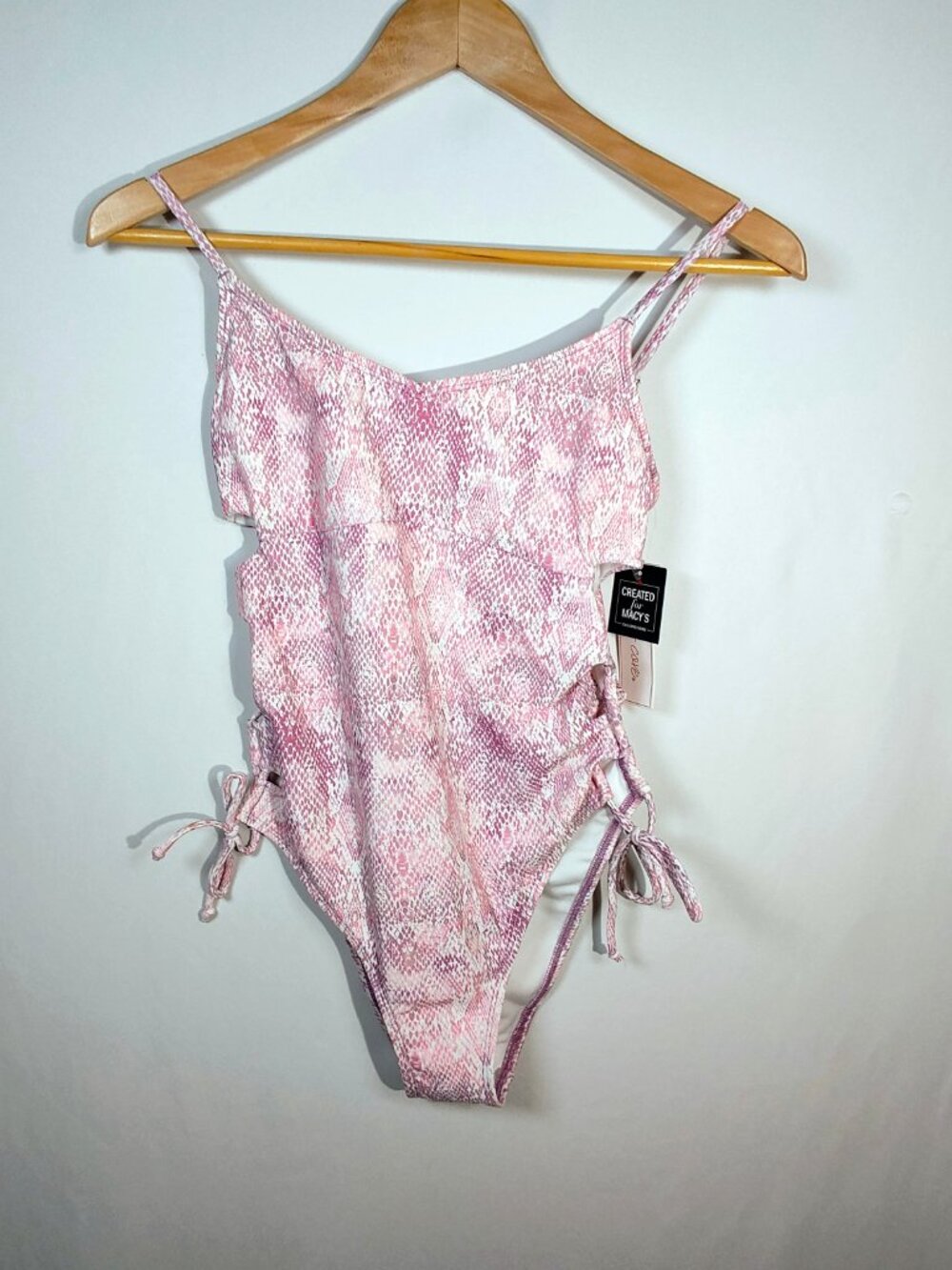 Salt + Cove Women's Medium One-Piece‎ Snake Print Swimsuit NWT